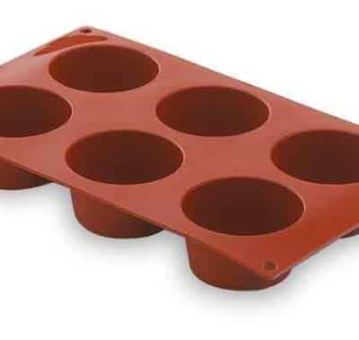 Molde Muffin 6 Cavidades Silicone Pastryflex