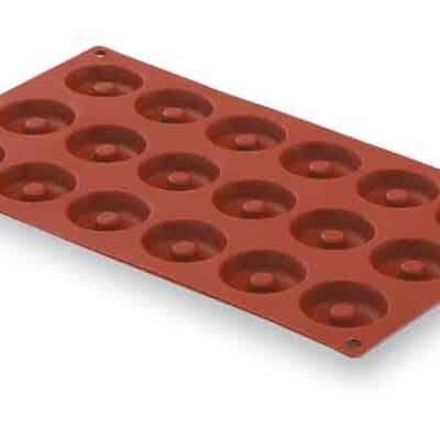 Molde Os Mini Savarin 15 Cavidades Silicone Pastryflex