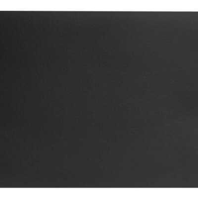 Toalha de Mesa Individual de Couro Antracite Retangular