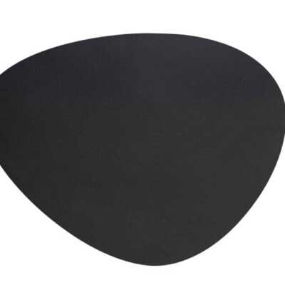 Toalha de Mesa Individual de Couro Antracite Lacor