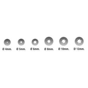 Conjunto de 6 Bicos Estrelas