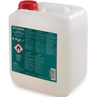Gel Combustível 4 kg Etanol