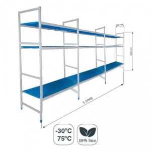 Estante Tripla 3 prateleiras