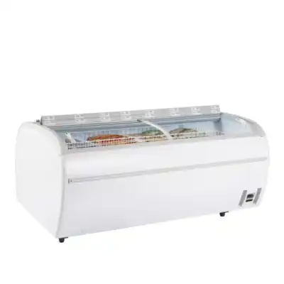 Ilha de supermercado Bitemperatura  TWIN 220-CF