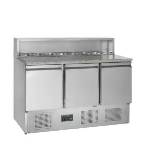Bancada /Mesa de Preparaçao para pizza GN1/1  PT930