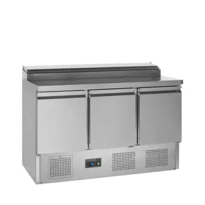 Bancada /Mesa de preparação de sandes fria GN1/1  SS1435