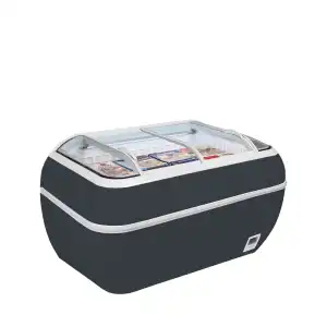 Ilha de supermercado cor antracite  TWIN HEAD A-F