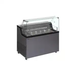 Vitrine expositora para gelados com display  MIRABELLA 6