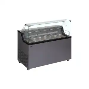 Vitrine expositora para gelados com display  MIRABELLA 7