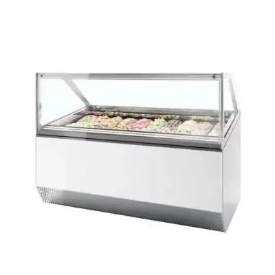 Vitrine expositora para gelados com display ventilado  MILLENNIUM ST20